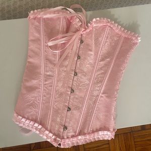 Small pink corset